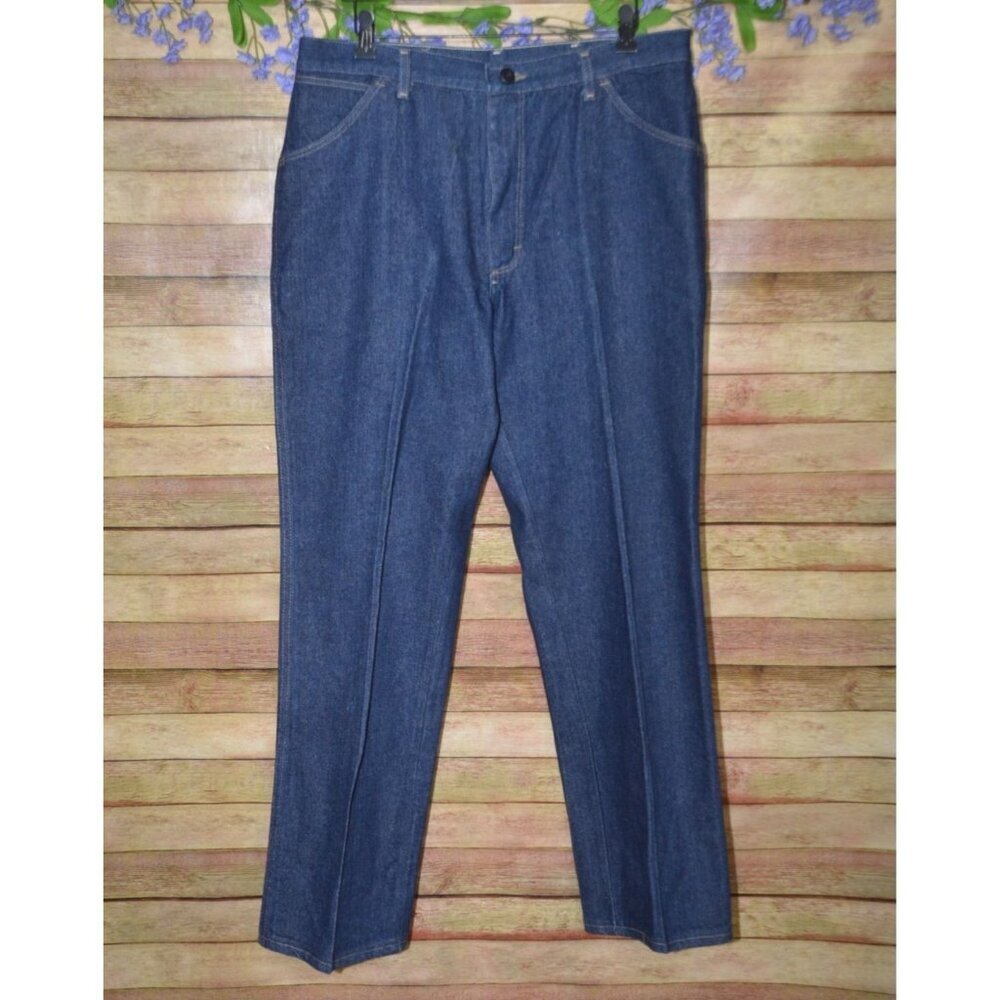 Bulwark Protective Apparel Men's Flame Resistant Straight Leg Blue Jeans 36 x 32